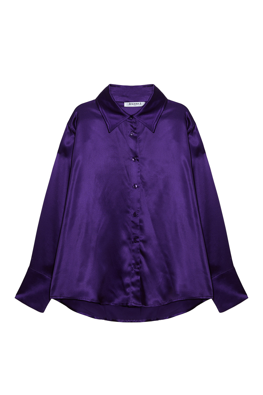 Chemise Léa oversize en Soie