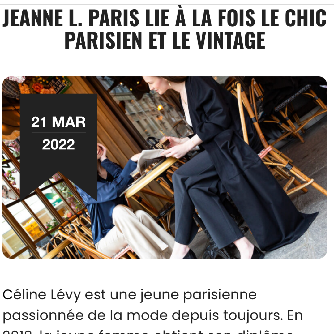 Jeanne L. Paris est sur Not Magazine